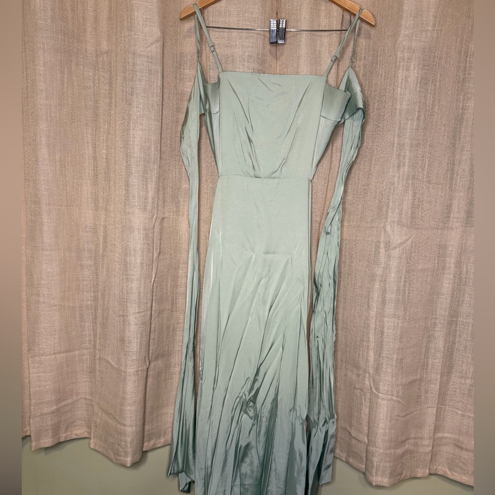 Altar'd State Light Blue Maxi Dress